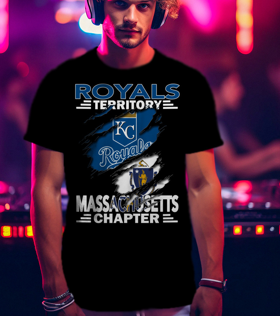 Royals Territory KC Massachusetts Chapter T-Shirt