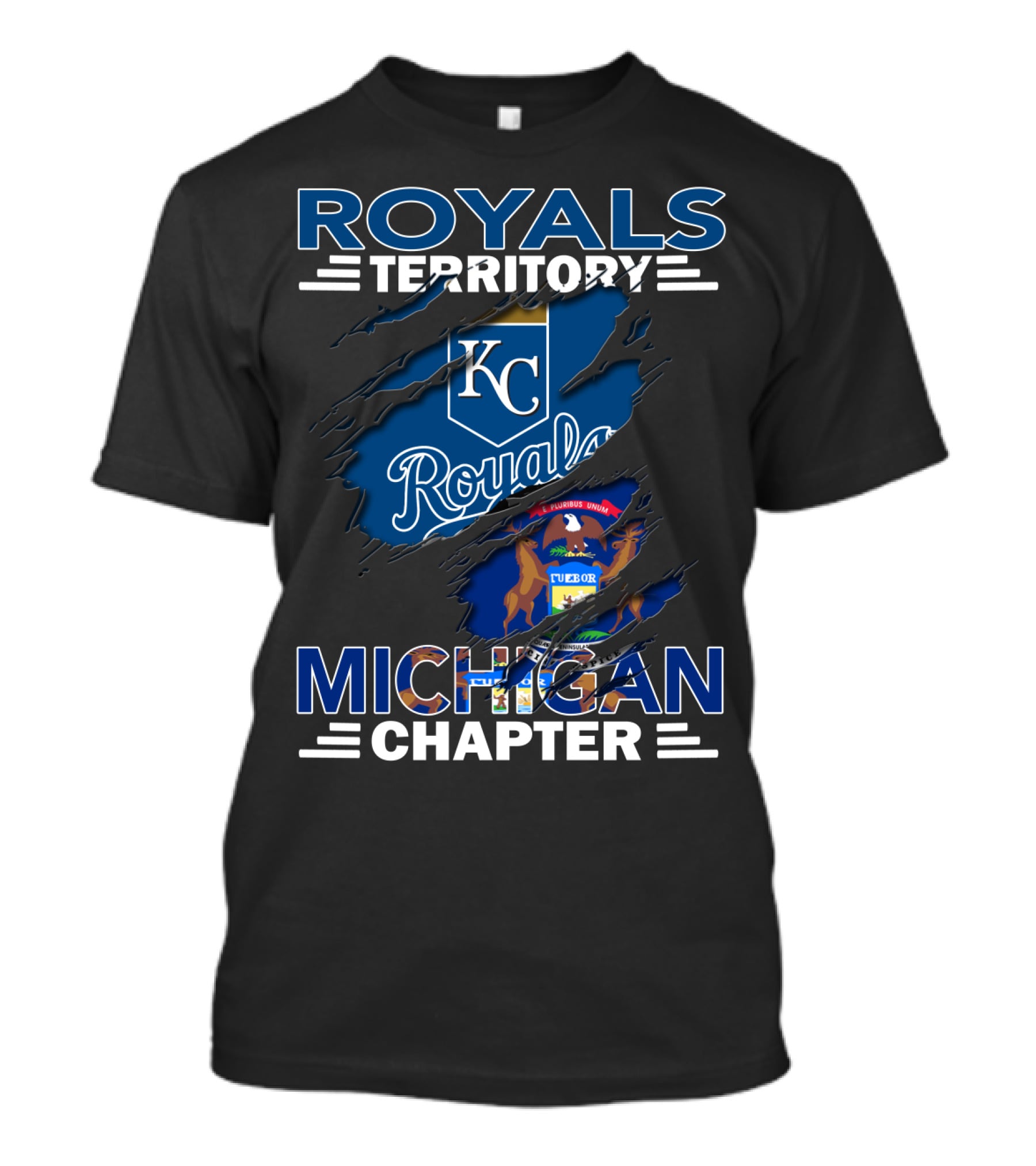 Royals Territory KC Michigan Chapter T-Shirt