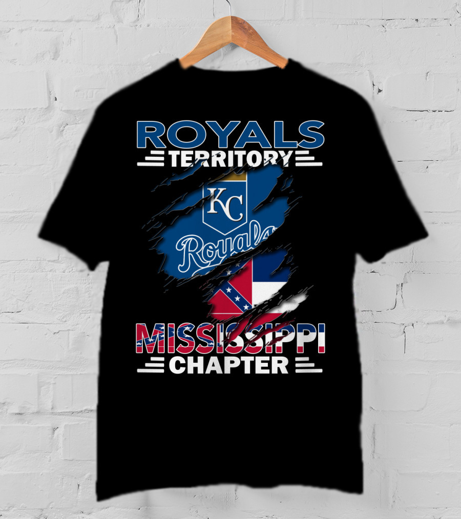 Royals Territory Kansas City Mississippi Chapter T-Shirt