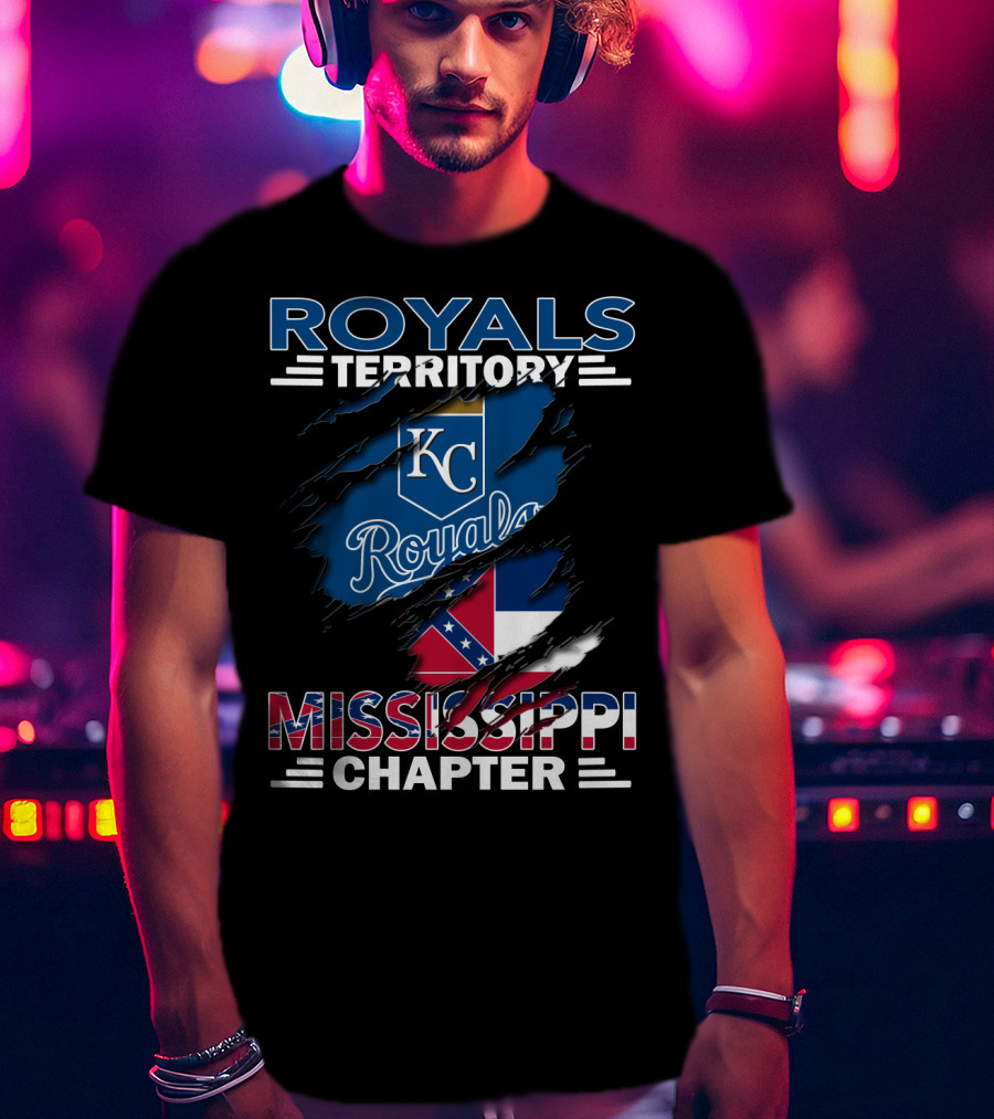 Royals Territory Kansas City Mississippi Chapter T-Shirt