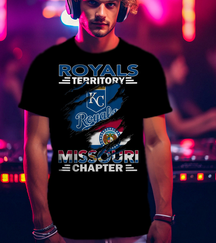 Royals Territory KC Royals Missouri Chapter T-Shirt