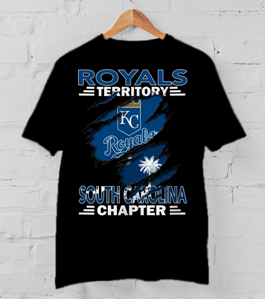 Royals Territory KC Blue South Carolina Chapter T-Shirt