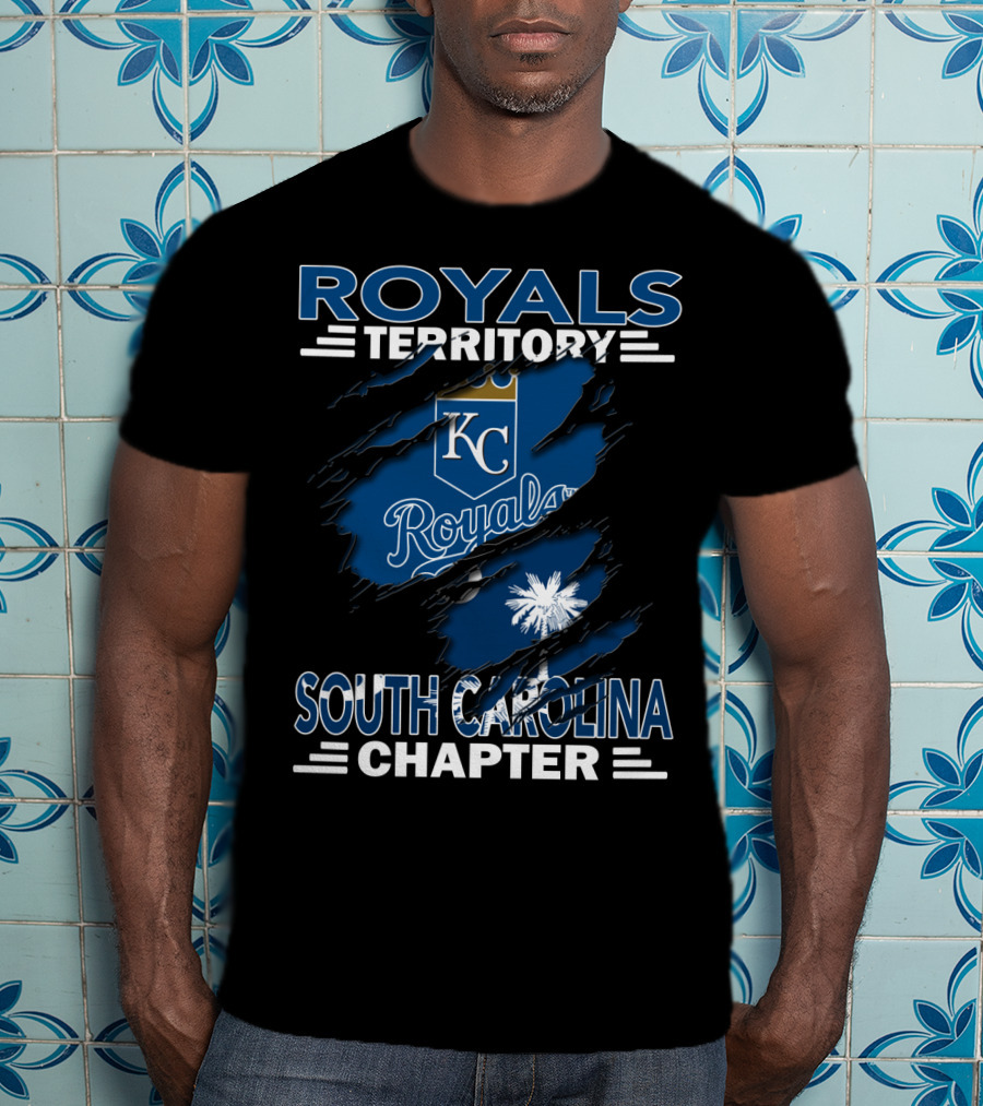Royals Territory KC Blue South Carolina Chapter T-Shirt