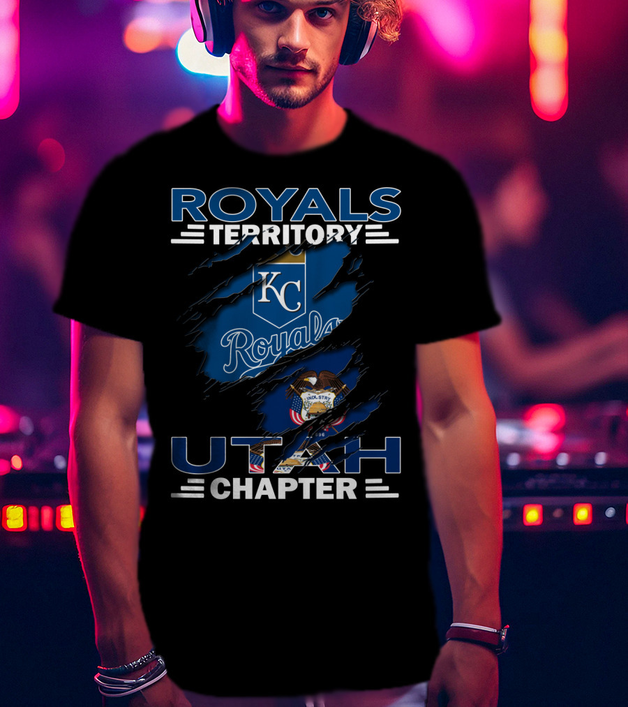 Royals Territory KC Royals Utah Chapter T-Shirt
