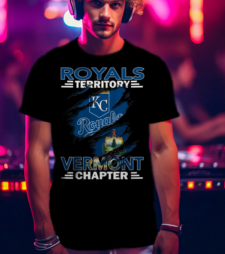 Royals Territory KC Royals Vermont Chapter T-Shirt