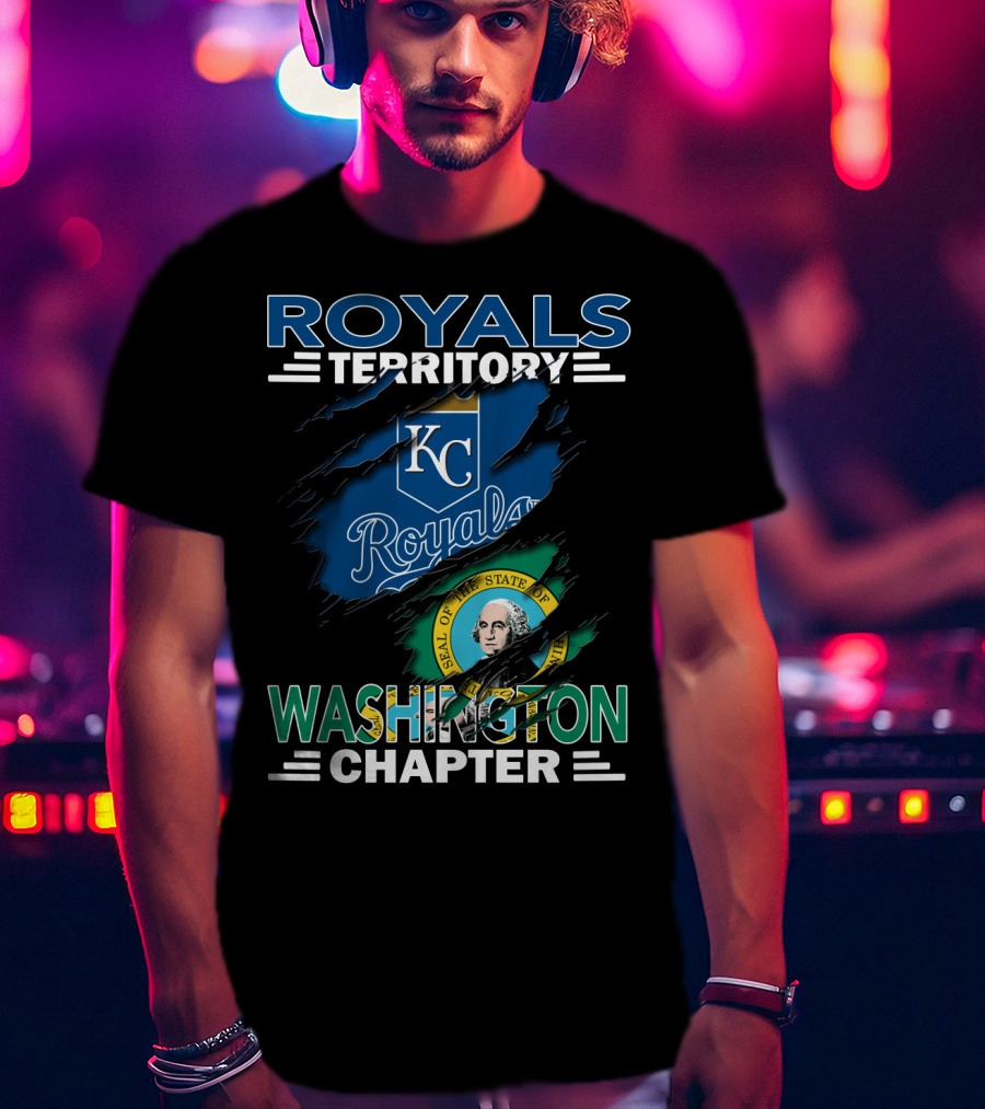 Royals Territory KC Washington Chapter Seal T-Shirt