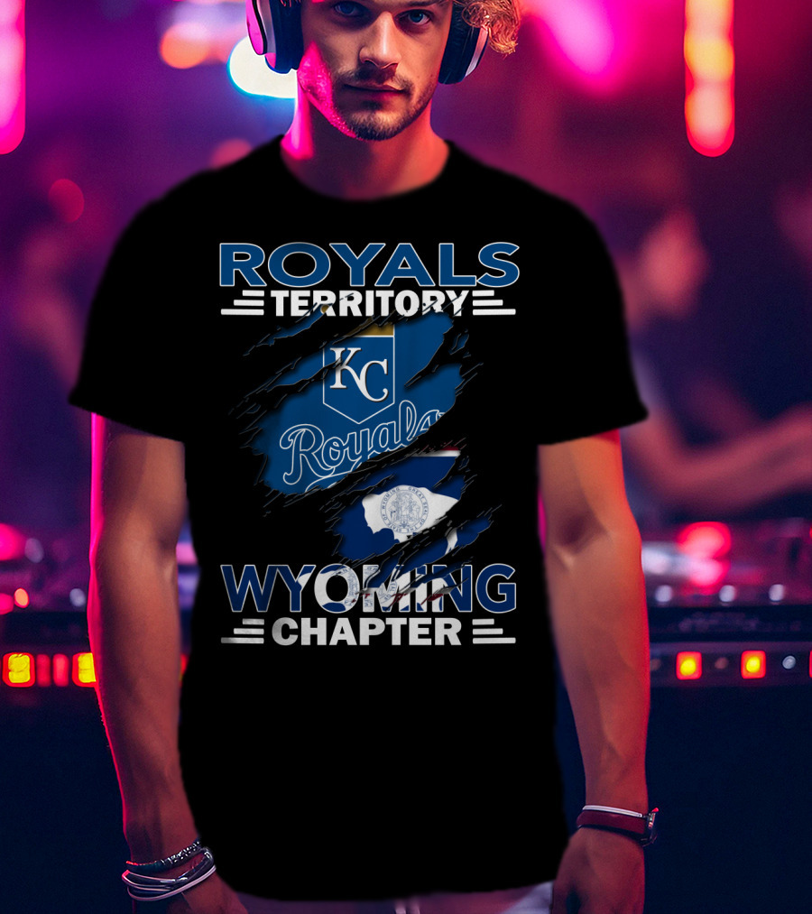Royals Territory KC Royals Wyoming Chapter T-Shirt