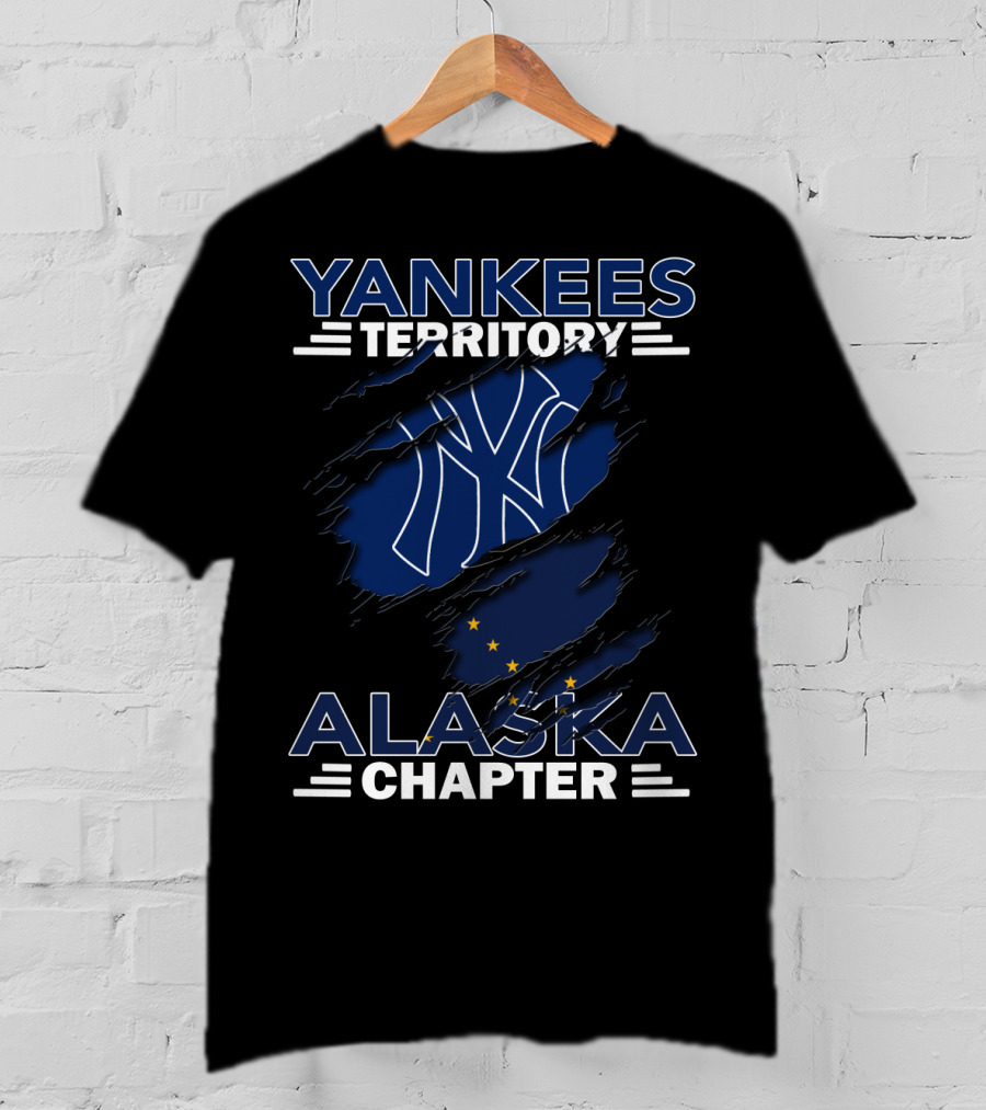 Yankees Territory Alaska Chapter Flag Emblem T-Shirt
