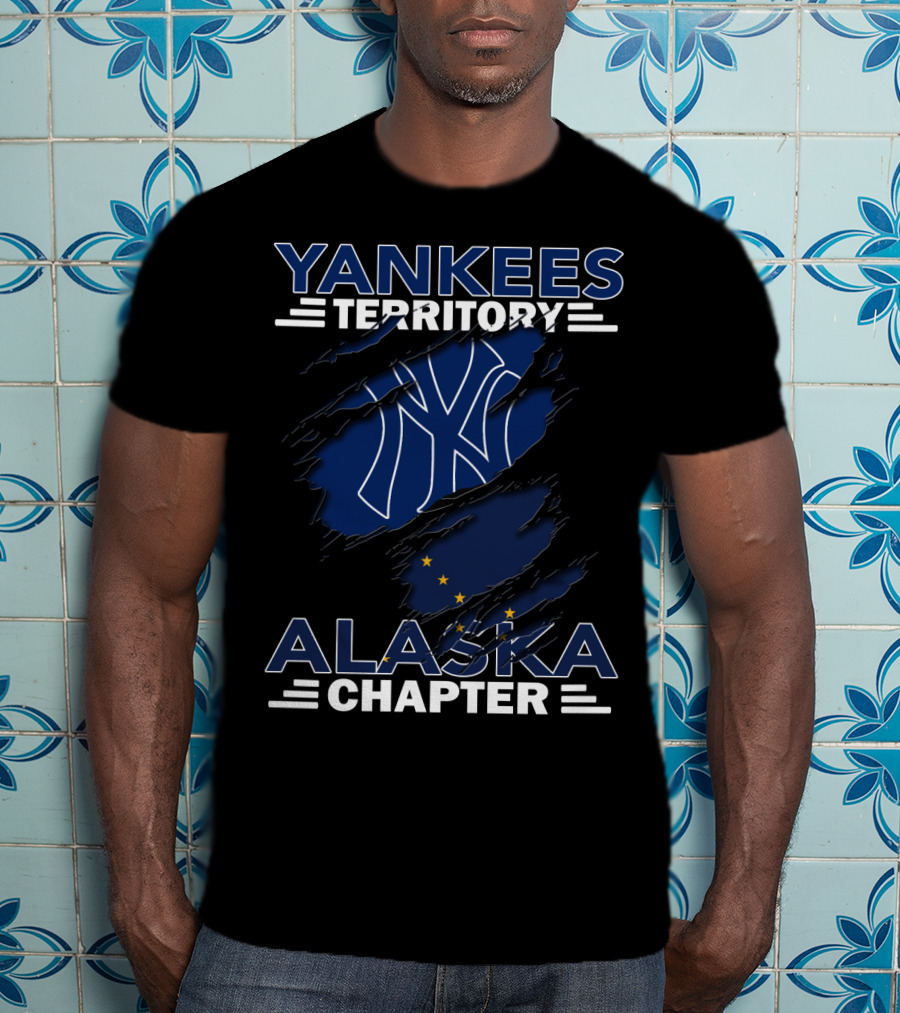 Yankees Territory Alaska Chapter Flag Emblem T-Shirt