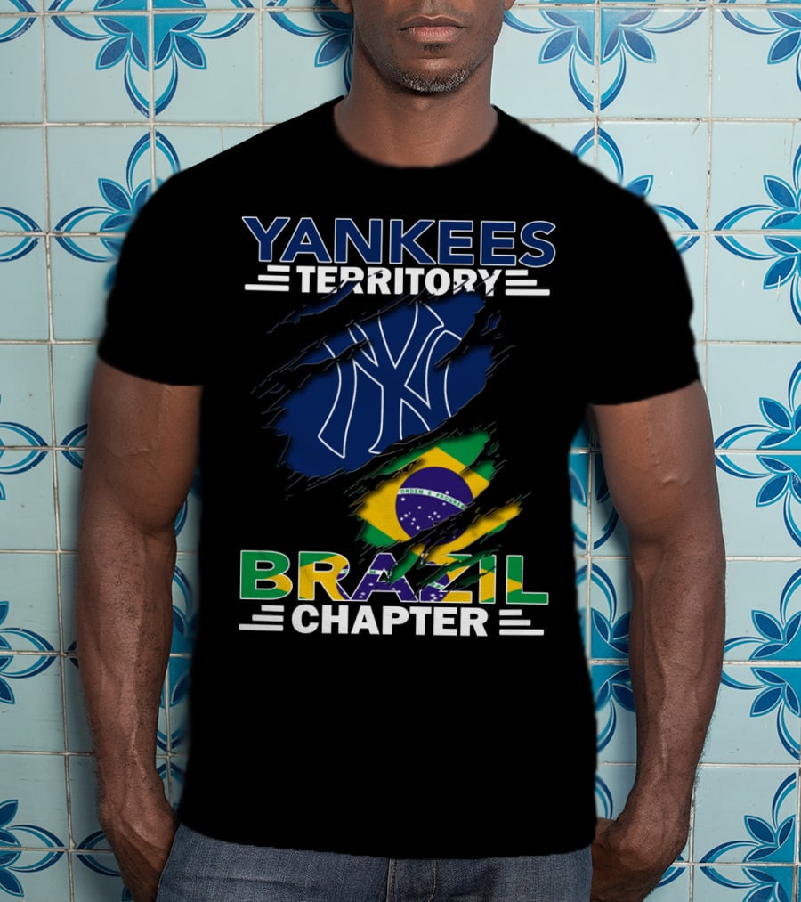 Yankees Territory Brazil Chapter Flag T-Shirt