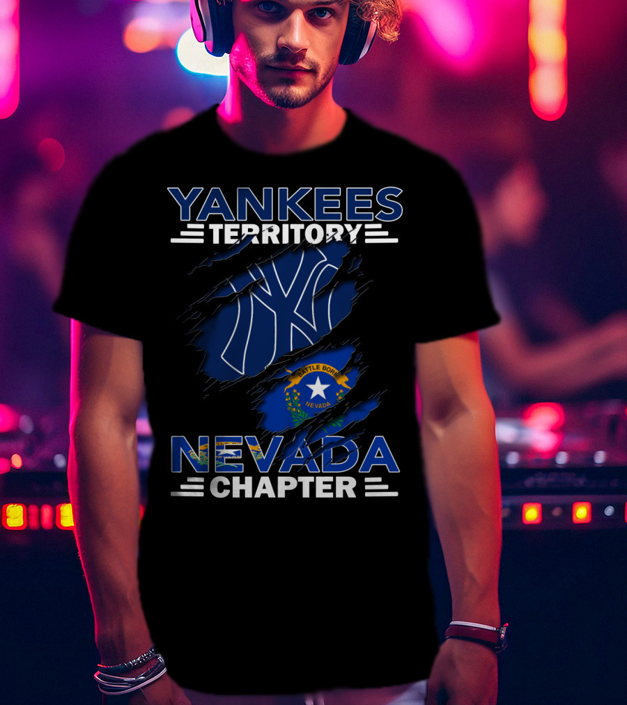 Yankees Territory Battle Born Nevada Chapter T-Shirt