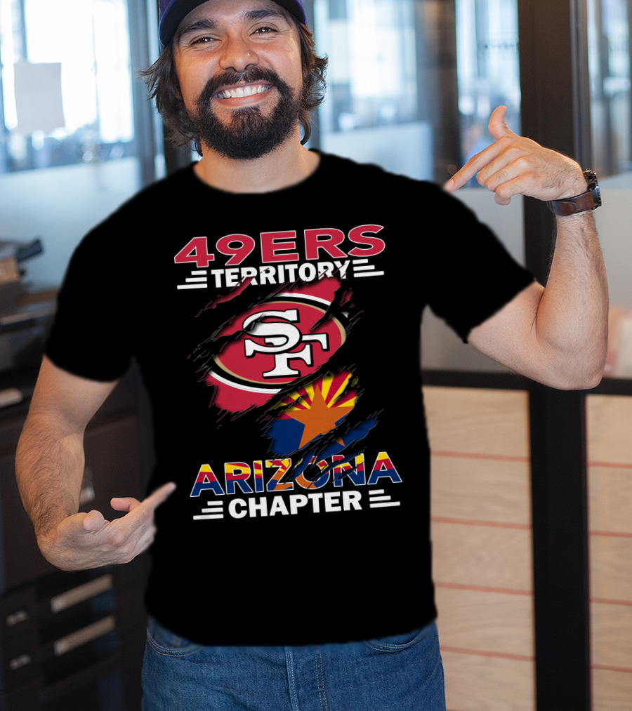 49ers Territory SF Logo Arizona Chapter T-Shirt