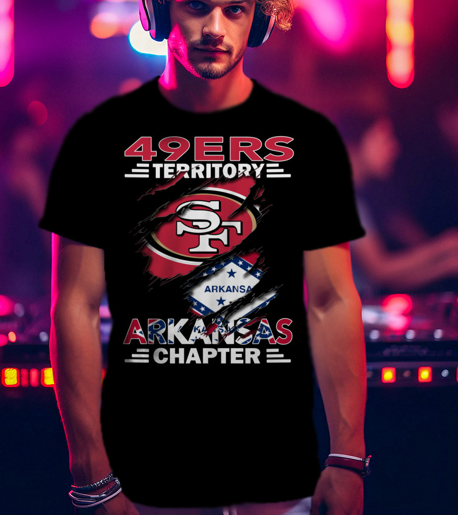 49ers Territory SF Logo Arkansas Chapter T-Shirt