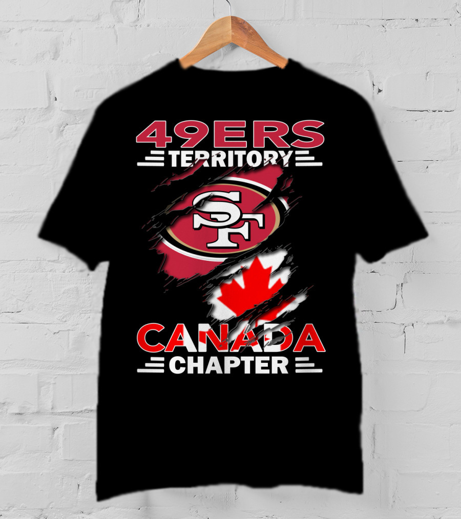 49ers Territory SF Logo Canada Chapter T-Shirt