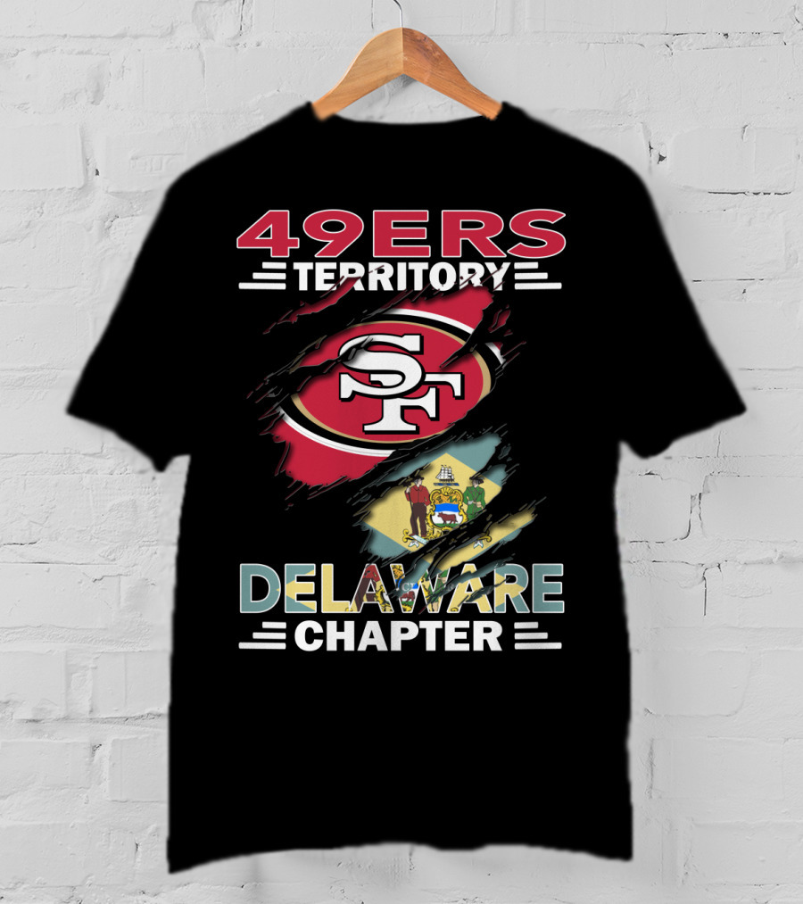 49ers Territory SF Logo Delaware Chapter T-Shirt