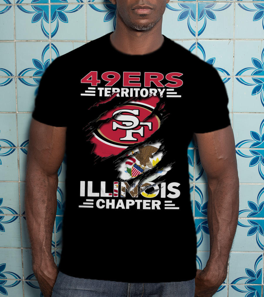49ers Territory SF Logo Illinois Chapter T-Shirt
