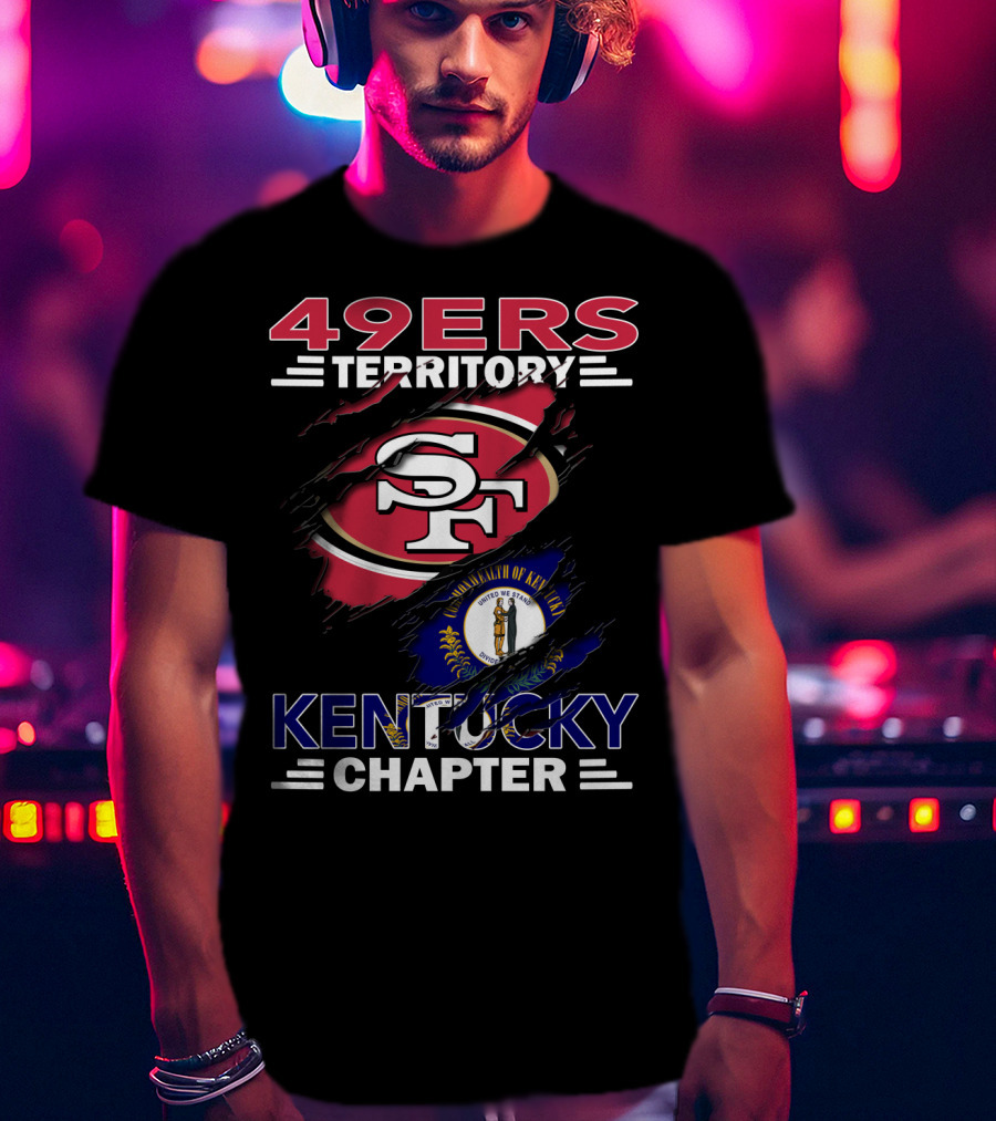 49ers Territory SF Logo Kentucky Chapter T-Shirt