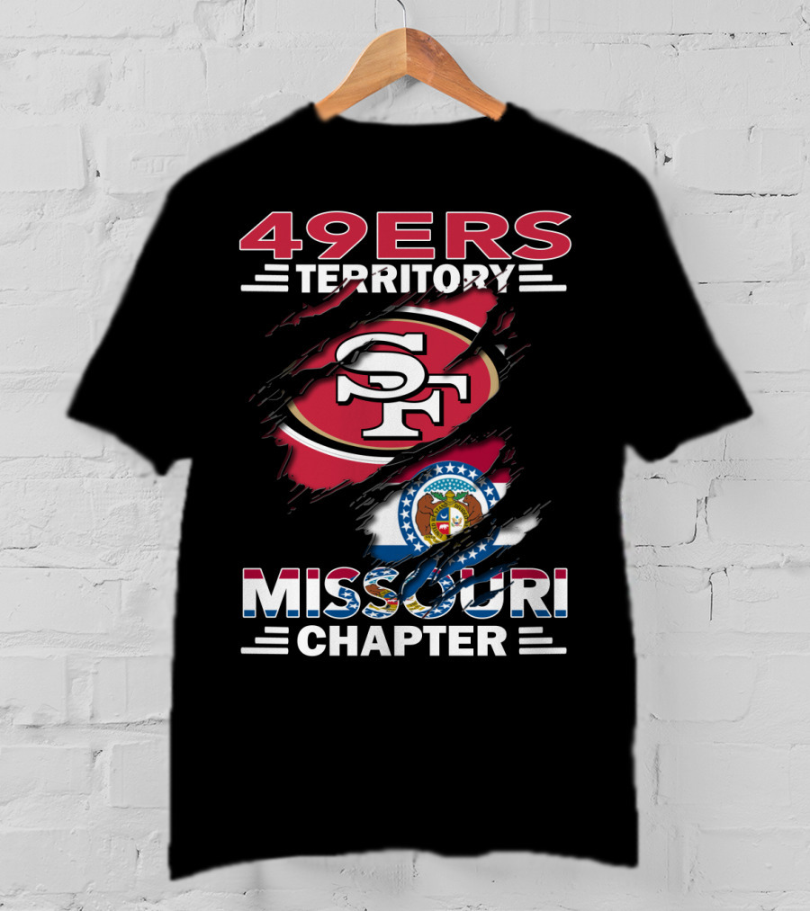 49ers Territory Missouri Chapter SF Logo State Seal T-Shirt