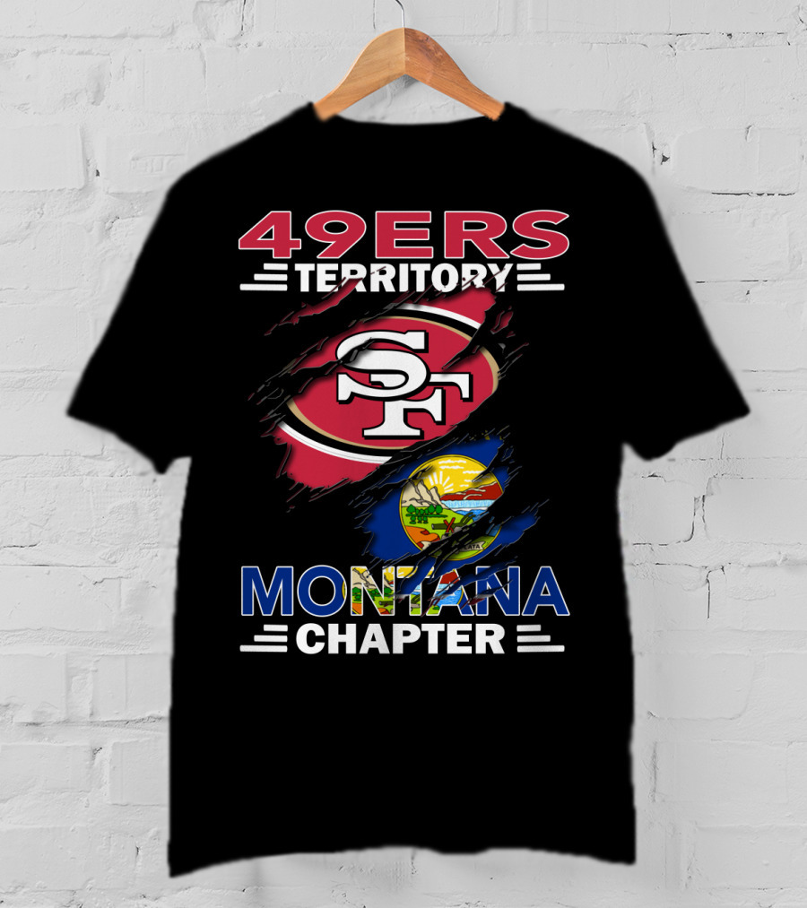 49ers Territory SF Logo Montana Chapter T-Shirt