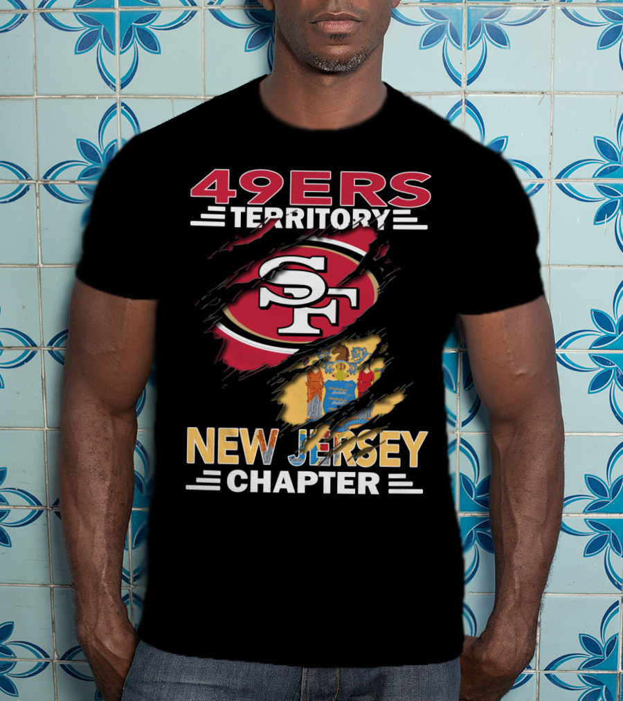 49ers Territory SF Logo New Jersey Chapter T-Shirt