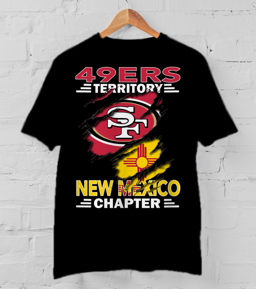 49ers Territory New Mexico Chapter SF Logo Fusion T-Shirt