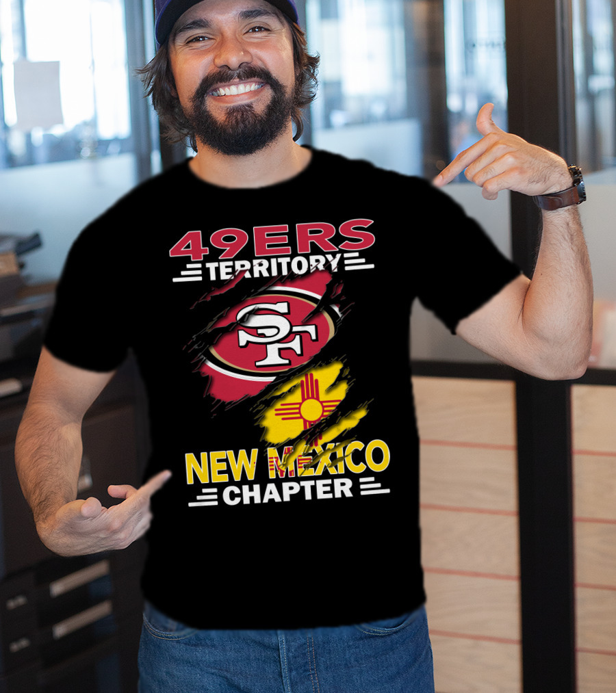 49ers Territory New Mexico Chapter SF Logo Fusion T-Shirt