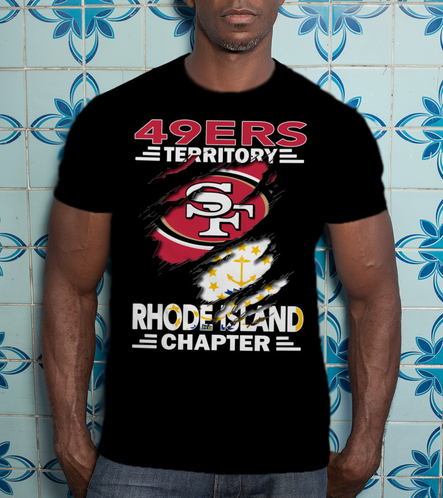 49ers Territory SF Logo Rhode Island Chapter T-Shirt