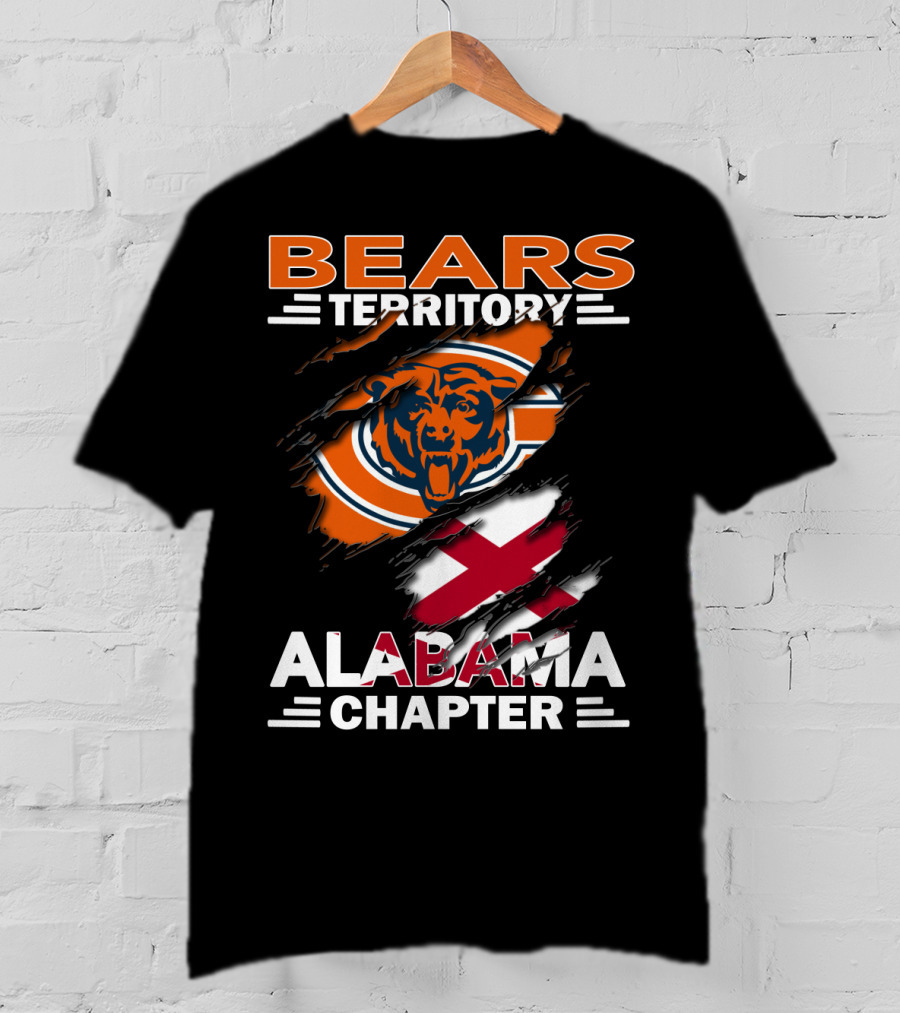 Bears Territory Chicago Alabama Chapter T-Shirt