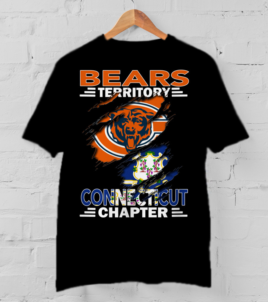 Bears Territory Chicago Bears Connecticut Chapter T-Shirt
