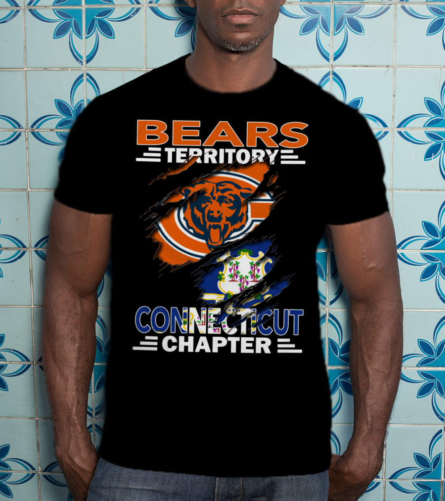 Bears Territory Chicago Bears Connecticut Chapter T-Shirt
