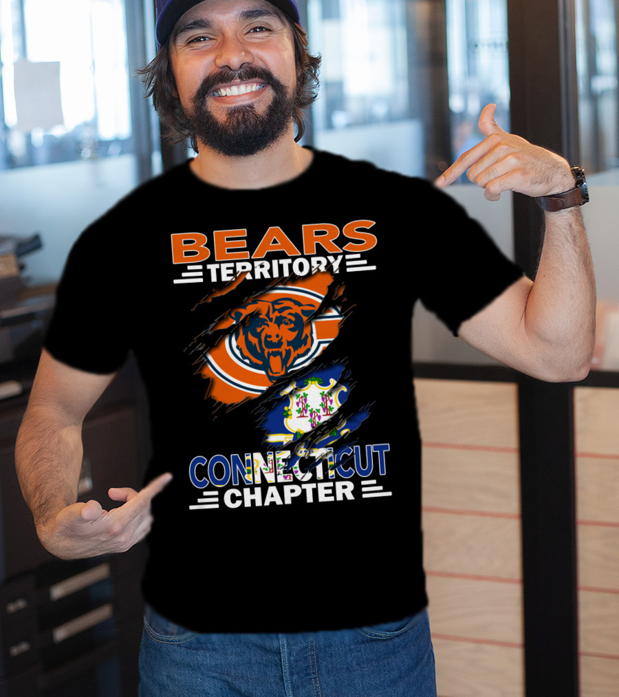 Bears Territory Chicago Bears Connecticut Chapter T-Shirt