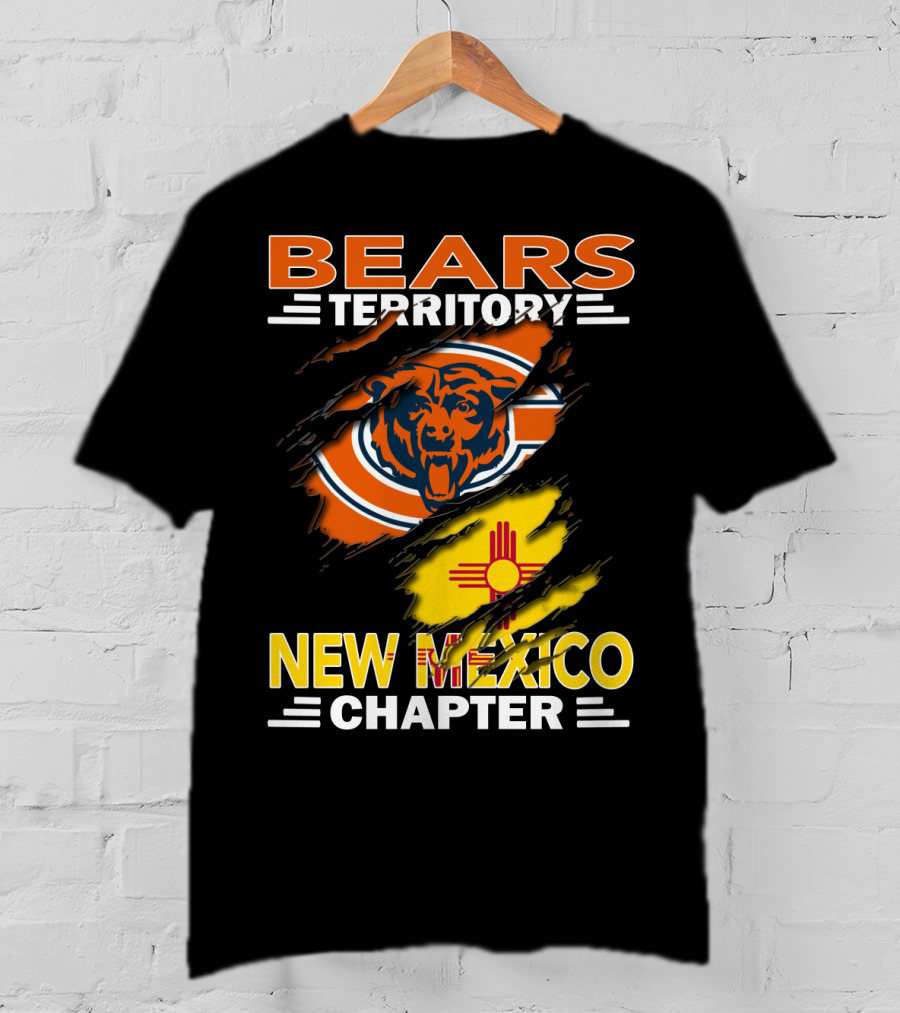 Bears Territory New Mexico Chapter Chicago Bears Logo Zia T-Shirt