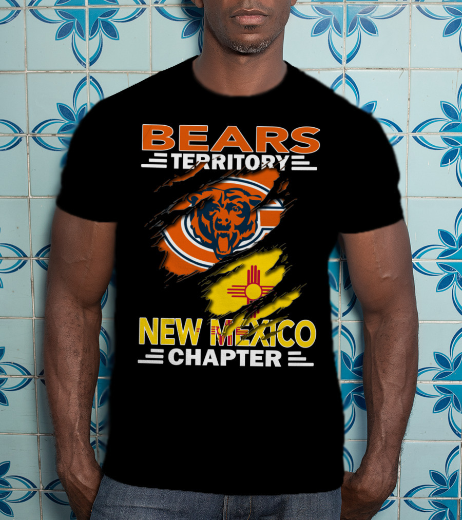 Bears Territory New Mexico Chapter Chicago Bears Logo Zia T-Shirt