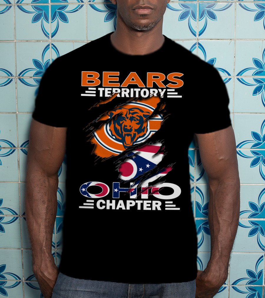 Bears Territory Ohio Chapter Chicago Bears Fans T-Shirt