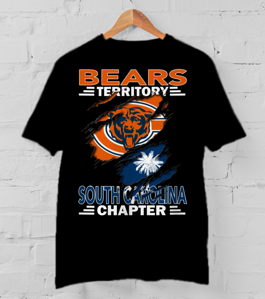 Bears Territory South Carolina Chapter Palmetto Football Fan Club T-Shirt