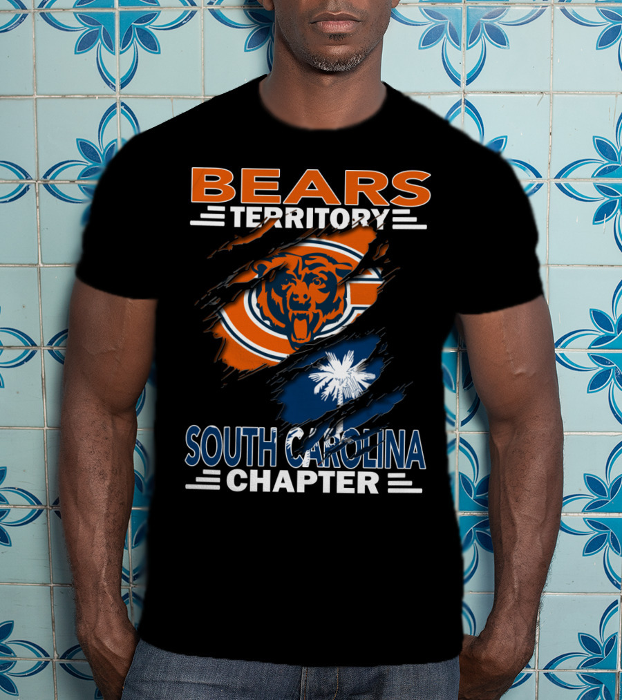 Bears Territory South Carolina Chapter Palmetto Football Fan Club T-Shirt