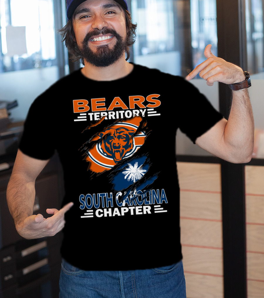 Bears Territory South Carolina Chapter Palmetto Football Fan Club T-Shirt
