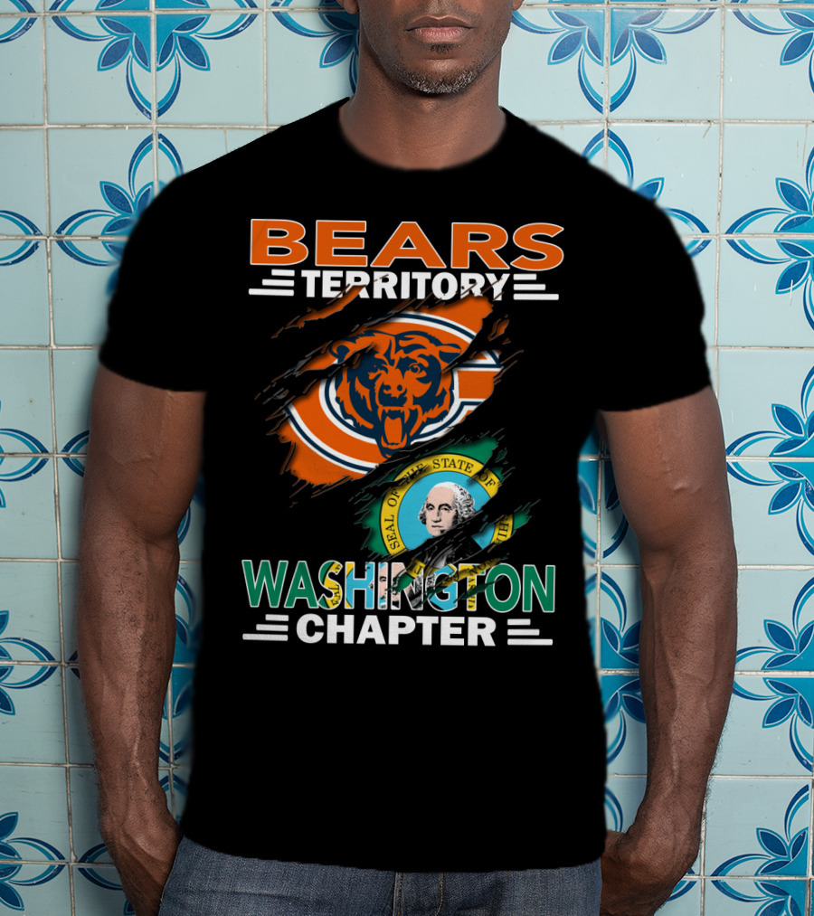 Bears Territory Washington Chapter State Seal T-Shirt