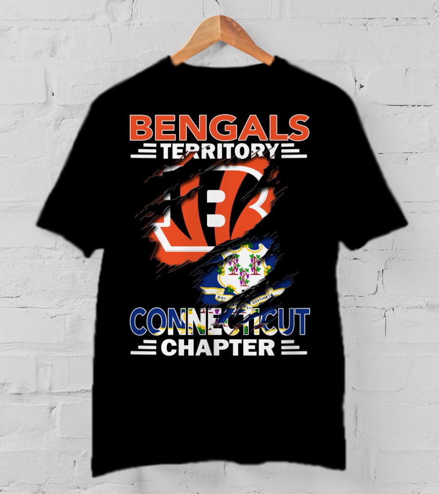 Bengals Territory Fandom Connecticut Chapter Sports Community T-Shirt