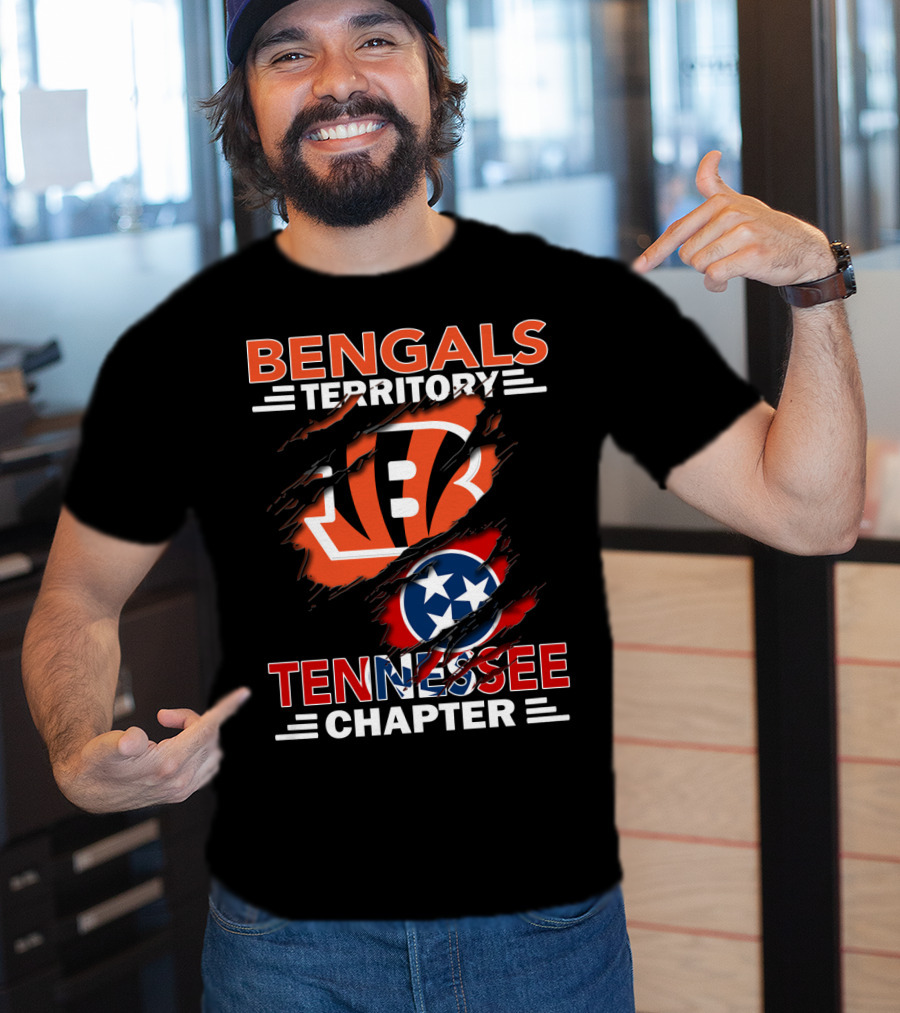 Bengals Territory Tennessee Chapter Football Fan Pride And Community T-Shirt