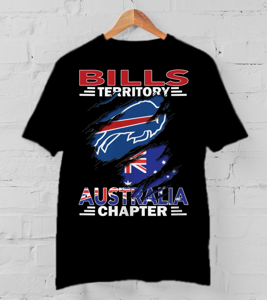 Bills Territory Australia Chapter Buffalo Flag Edition T-Shirt