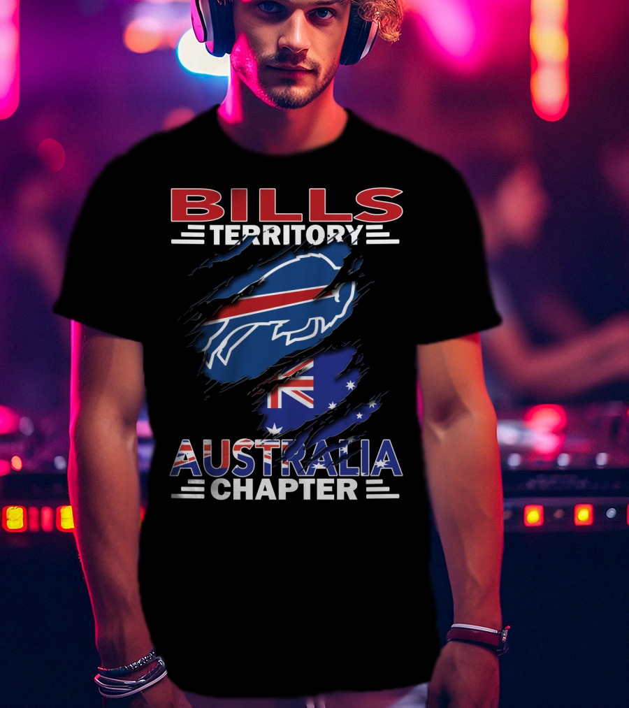 Bills Territory Australia Chapter Buffalo Flag Edition T-Shirt