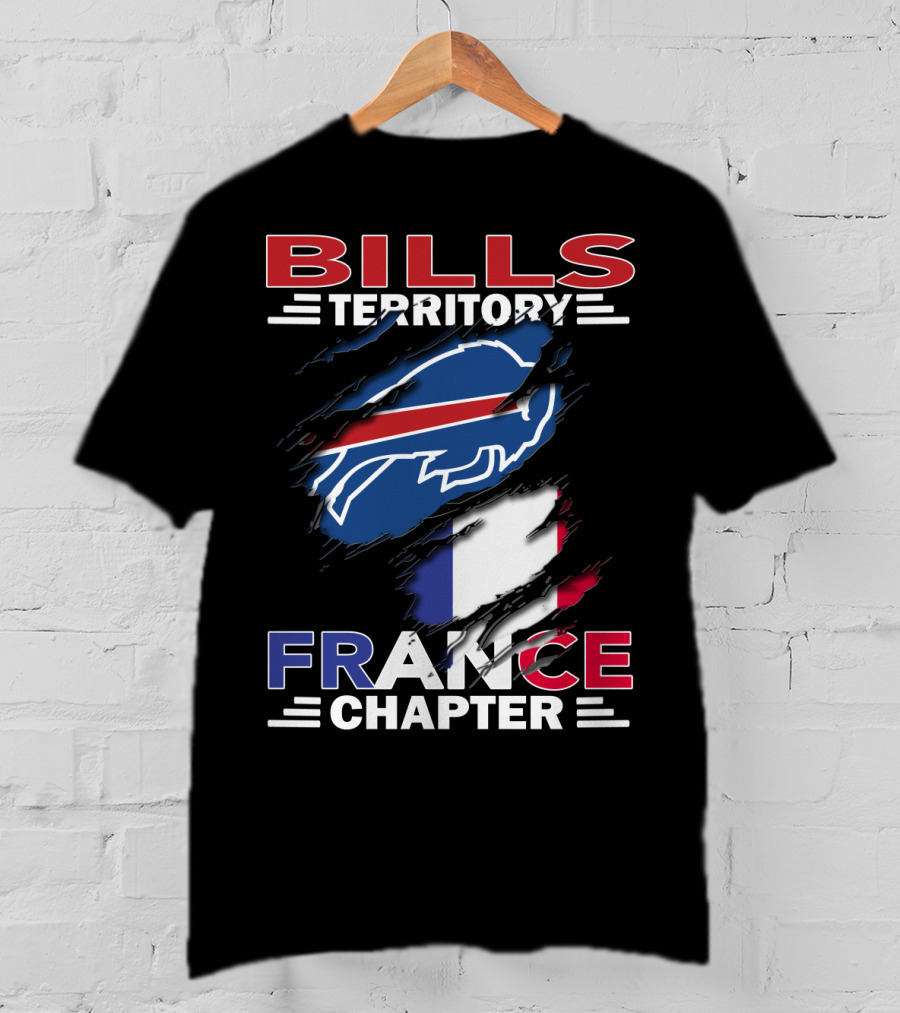 Bills Territory France Chapter Buffalo Football Fan Group T-Shirt
