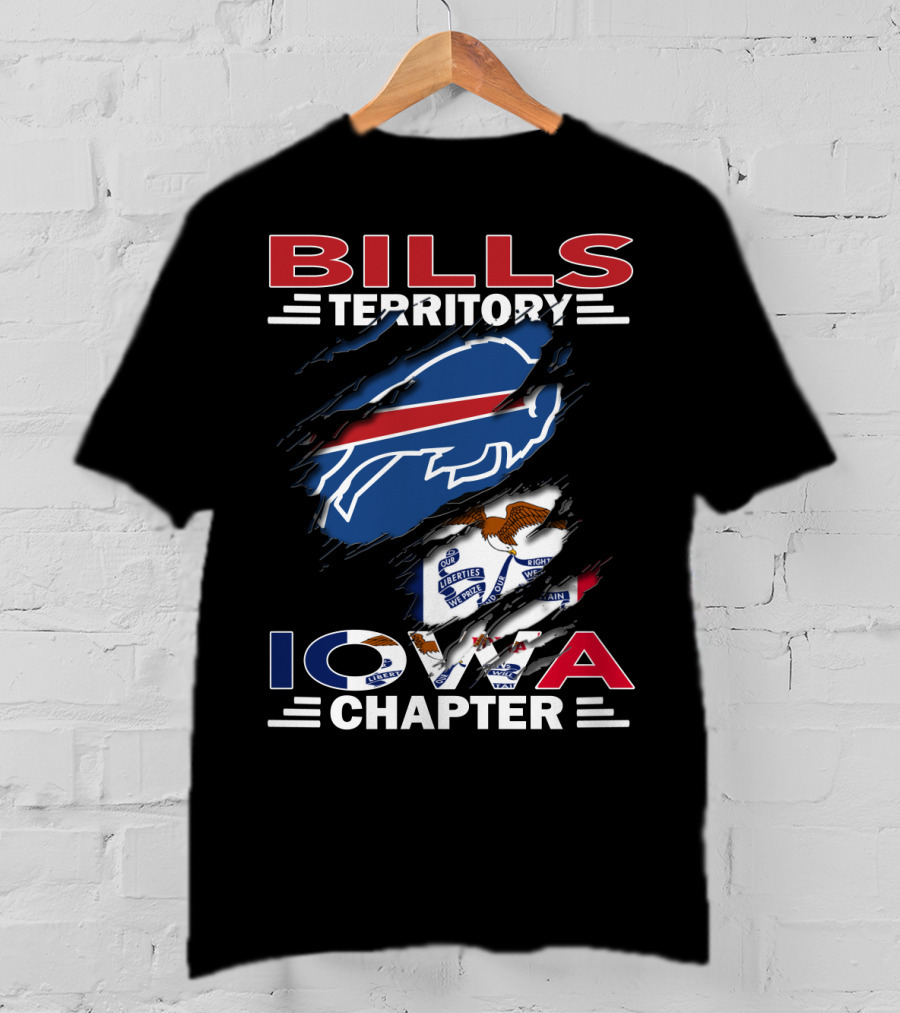 Bills Territory Iowa Chapter Buffalo Bills Fan Club T-Shirt