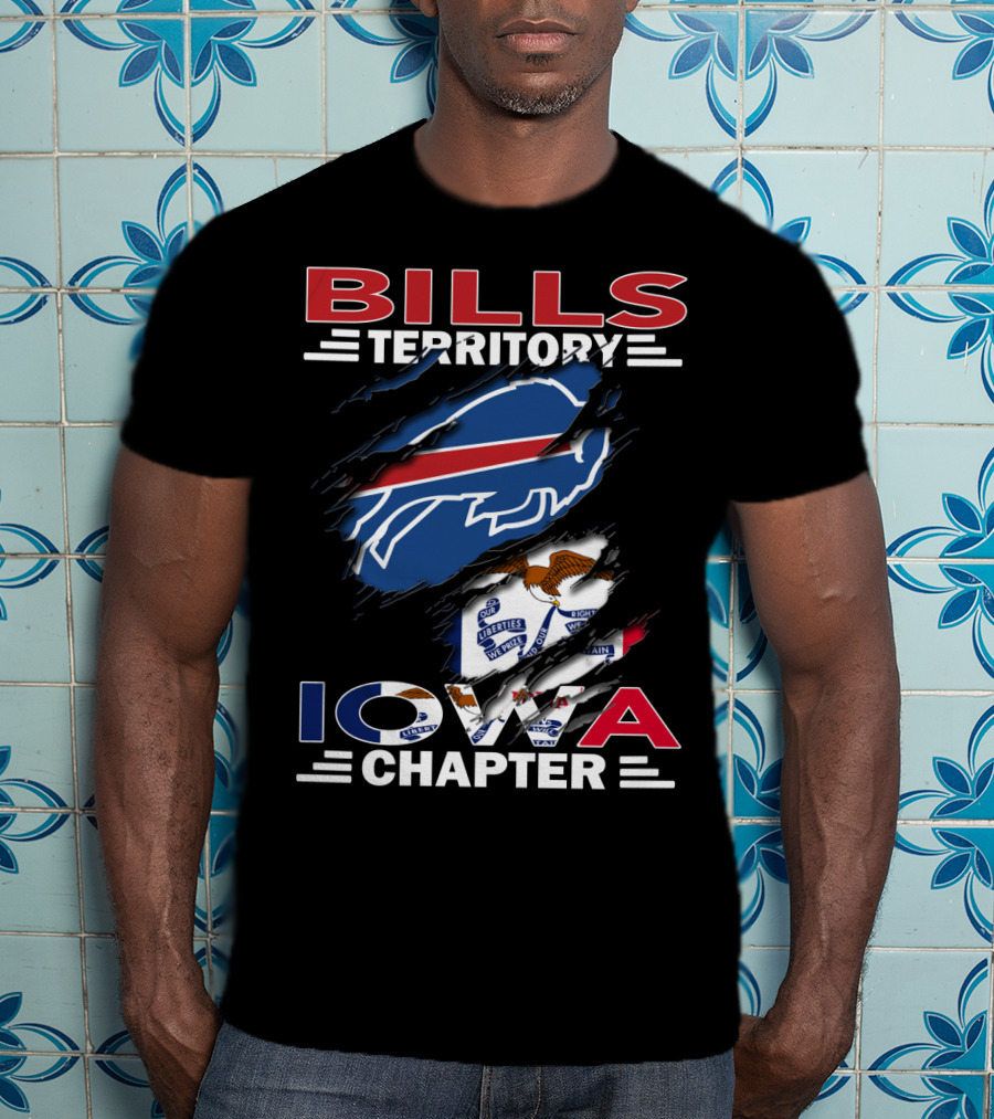Bills Territory Iowa Chapter Buffalo Bills Fan Club T-Shirt