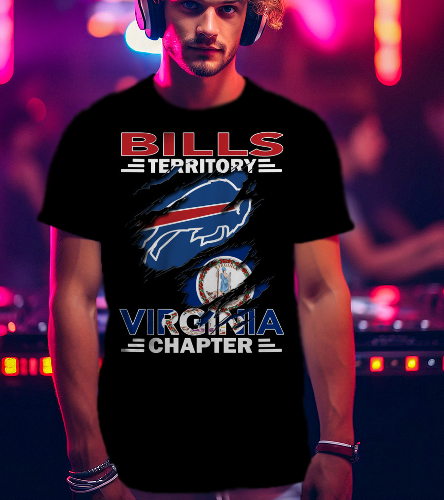 Bills Territory Virginia Chapter Buffalo Bills Fan Club T-Shirt