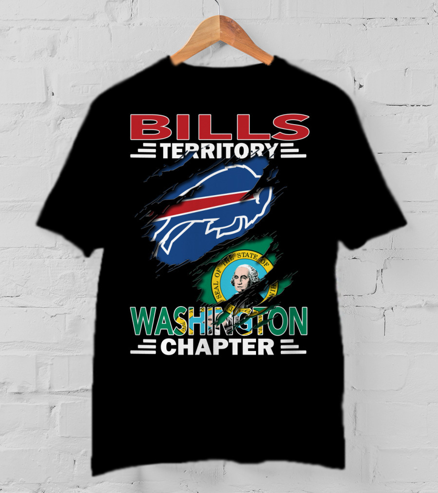 Bills Territory Washington Chapter Seal T-Shirt