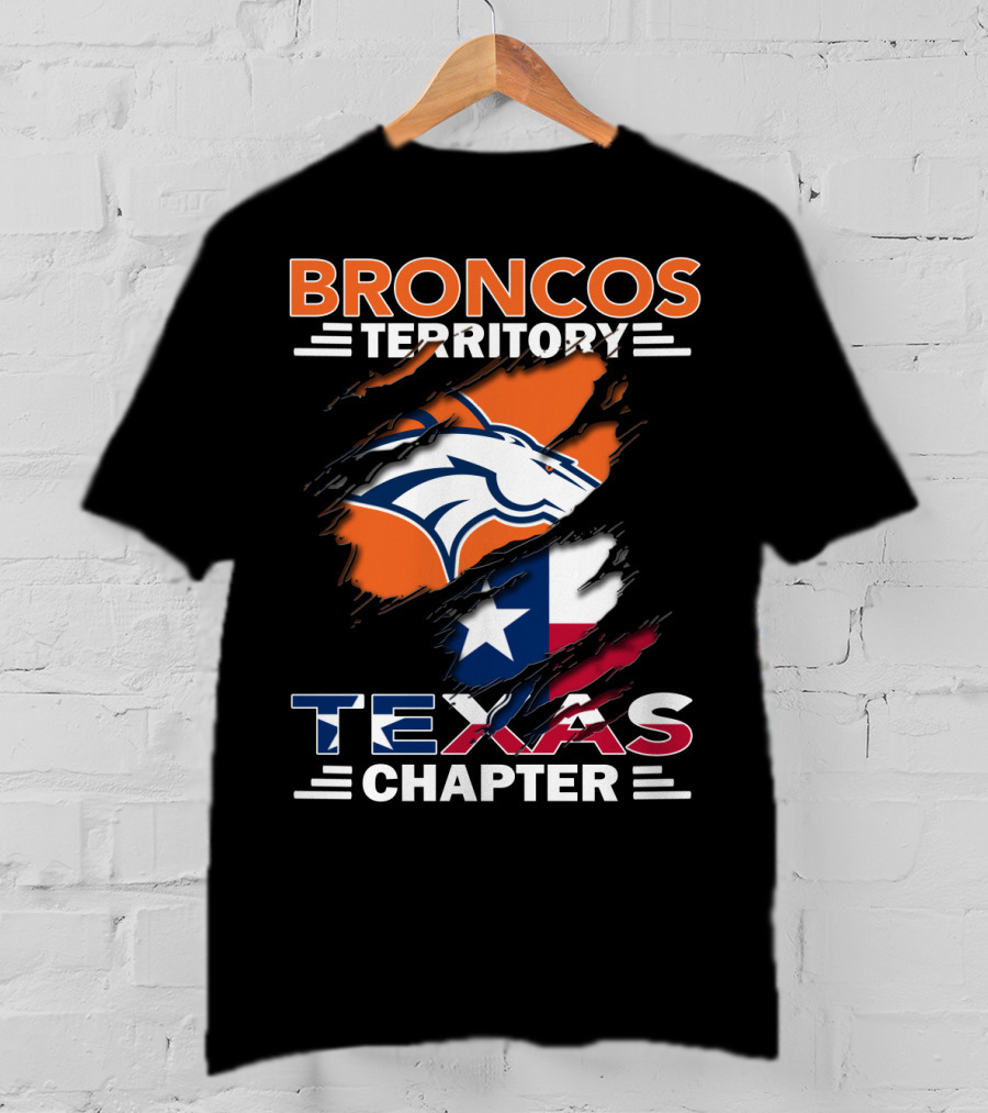 Broncos Territory Texas Chapter Lone Star T-Shirt