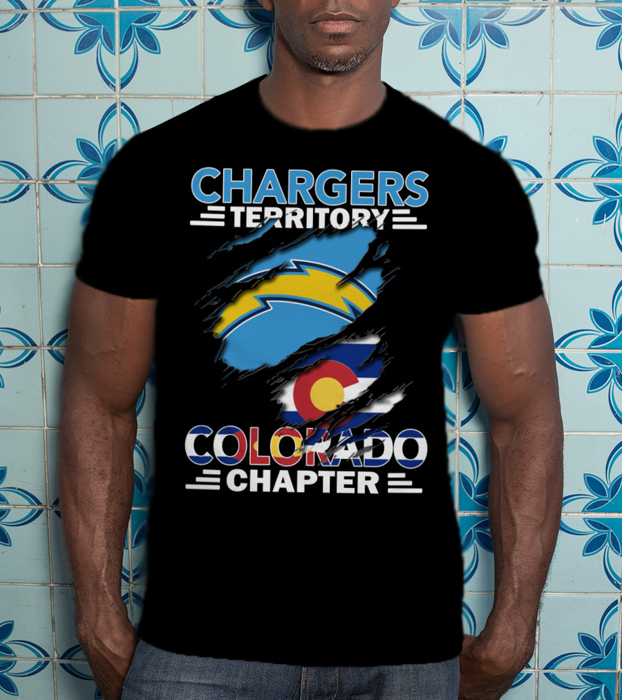 Chargers Territory Colorado Chapter Flag Edition T-Shirt
