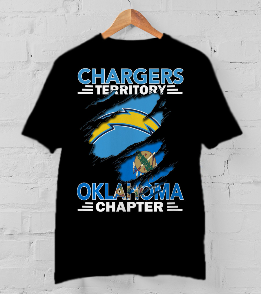 Chargers Territory Oklahoma Chapter NFL Fan Club T-Shirt
